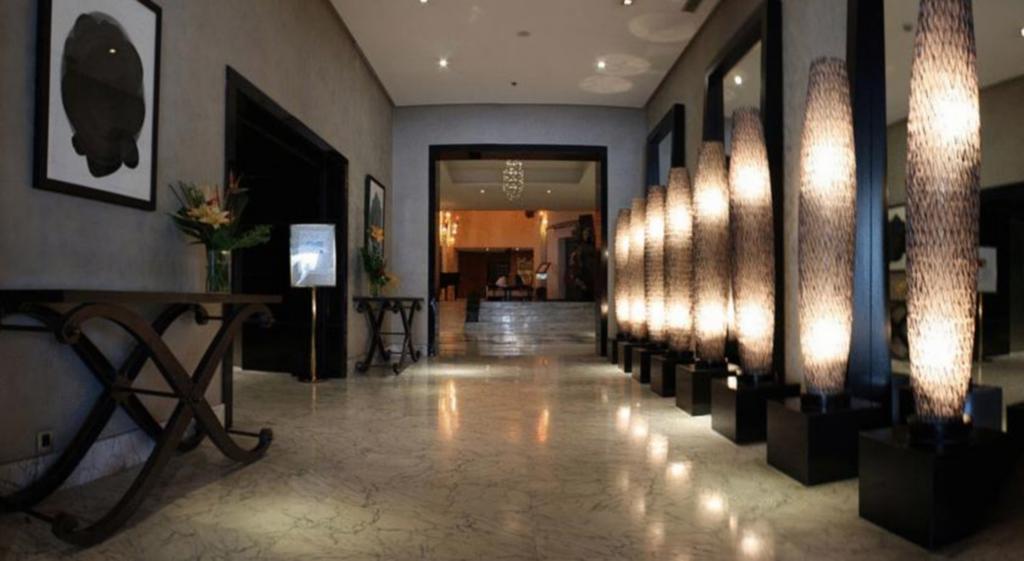 Hotel Farah Καζαμπλάνκα Εξωτερικό φωτογραφία The lobby of the hotel